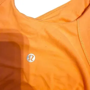 Lululemon Womens 8 Align Tank Orange Soda Fitted Crop Basic‎ Trendy Athletic thumbnail 5