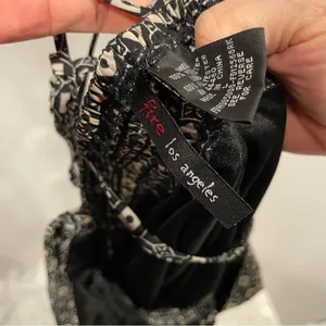 Fire Los Angeles maxi tie strap babydoll dress boho whimsigoth mermaid festival thumbnail 8
