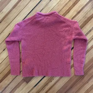 Madewell Fulton Pullover Sweater in Vintage Dahlia Size S thumbnail 4