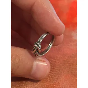 C65 size 5 ring 925 sterling silver thumbnail 6