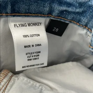 Vervet Flying Monkey Denim Jeans in Blue thumbnail 9