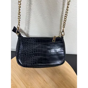 PETA +‎ JAIN Danny Cros Crossbody Bag Women Small Black Embossed Leather thumbnail 3