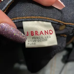 J‎ Brand Pencil Leg Jeans Minimalist Y2K Indie Sleaze Stretch LONG INSEAM thumbnail 4