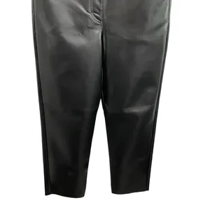 Aritzia The Melina Pant Vegan Leather In Black Size US 4 thumbnail 6