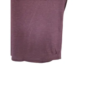 Nike Yoga‎ Womens Open Back Training Tank Top Plum Dust CJ3687-671 Small NWT thumbnail 6