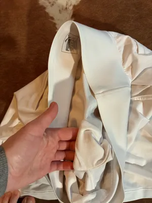 Puma like new white tennis skirt size medium thumbnail 4
