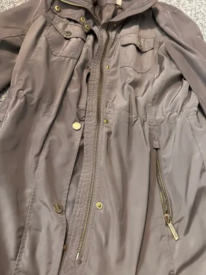 Michael Kors beige khaki coat thumbnail 2