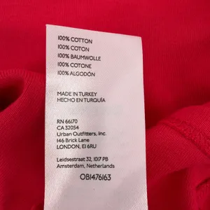 Anthropologie Maeve Red Bell Sleeve Flounce Cuff Scoop Neck Cotton Top Small S thumbnail 7