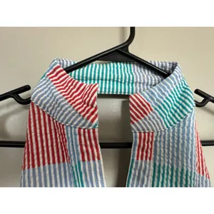 Tuckernuck Seersucker Halter Pocket Midi Dress Women's Sz Medium thumbnail 7