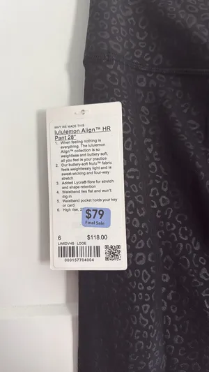Lululemon Size 6 Align HR 28” Leggings thumbnail 7