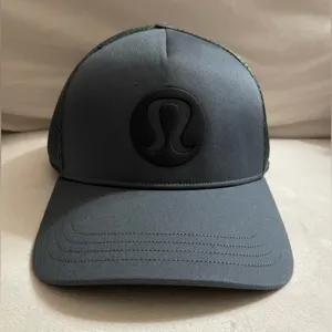 Lululemon NWT Gun Metal Grey & Black Trucker Hat Size L/XL thumbnail 6