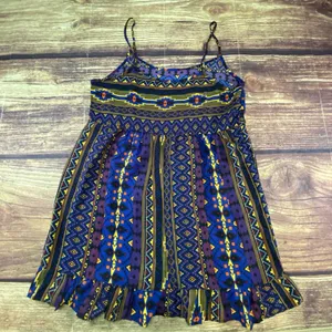 One Clothing Vintage Y2K Aztec Sleeveless Top 90s Color Sz Large thumbnail 8