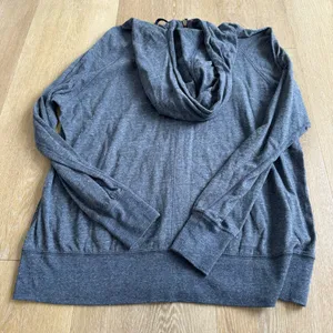 Nike Grey UNC North Carolina Zip-Up Hoodie Sweatshirt thumbnail 4