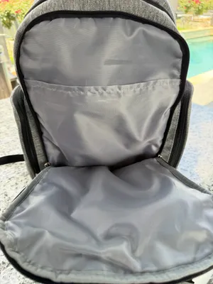Eddie Bauer Diaper Bag for Infant Toddler - Gray Heather thumbnail 6
