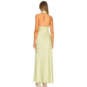 Ronny Kobo Selina Dress in Sage Large New Womens Long Maxi Dress thumbnail 2
