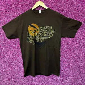 Creedence Clearwater Revival Brown Rock Tshirt size Medium thumbnail 1
