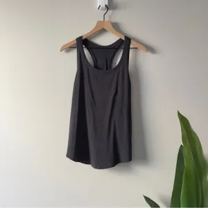 Lululemon Love Tank *Pleated in Black (First Release) Sleeveless Top Pima Cotton thumbnail 3