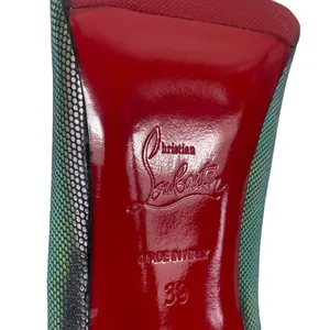 Christian Louboutin Tissu Scarabe So Kate 120 Pump Digitale Size 39 thumbnail 11