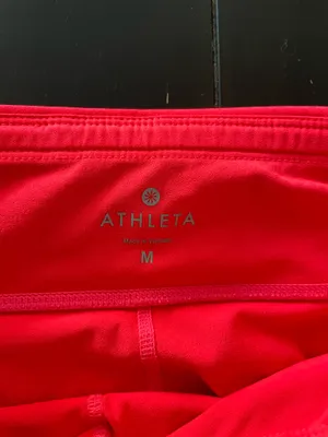 Bright Orange Athletic Capri ATHLETA Leggings ( Medium)   thumbnail 3