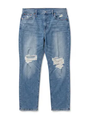 Madewell Perfect Vintage Jean Womens 32 Blue NWT Distressed Denman Wash NC328 thumbnail 2