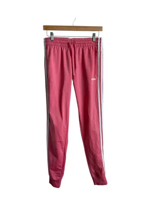 Adidas Women’s Primegreen Pink 3 Stripe Track Pants Joggers Small thumbnail 2