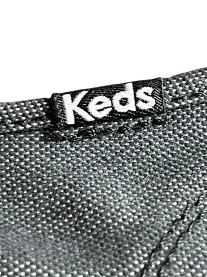 Keds Womens 7.5 Grey Canvas Slip On Sneakers WF59047 USED thumbnail 13