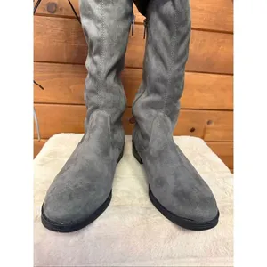 Circus By Sam Edelman Peyton Dark Gray Over Knee Boots Sz 9.5 NIB thumbnail 7