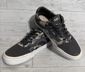 Vans‎ Old Skool Romantic Floral Sneakers Women's 7.5 Sk8 Casual Shoes 500714 thumbnail 1