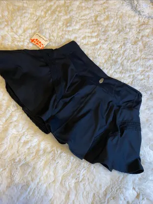 Free People Black Athletic Skort with Built-In Shorts thumbnail 4