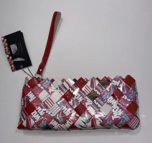 Vintage 90s Y2K Twizzler Cherry Berry Strawberry Candy Wrapper‎ Zip Purse NWT thumbnail 1