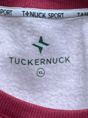 Tuckernuck Sport Puff Sleeve Pink Crewneck Sweatshirt Women’s XL thumbnail 2