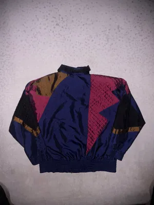 Vintage Lavon Women’s Windbreaker Sz Medium Goemetric thumbnail 2
