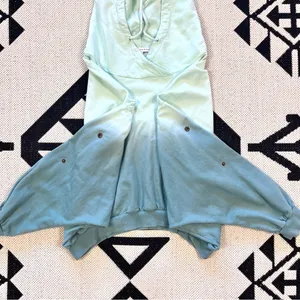 Young Fabulous & Broke Raissa Tie Dye Ombre Cropped Hoodie M/L thumbnail 10
