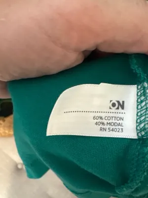Old Navy Sleeveless V-Neck Green Mini Dress with tie waist thumbnail 3
