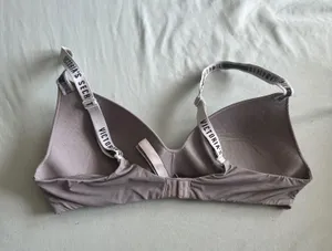 Victoria’s Secret Grey T-Shirt Wireless Bra thumbnail 2