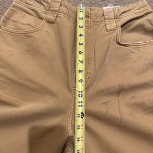 We The FREE PEOPLE Brown CHILL VIBES Dropped WIDE LEG Distressed Bootcut 30” NEW thumbnail 11