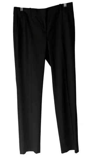 Ann Taylor Black Dress Pants Womens‎ Size 4 Straight Leg Interview Outfit Women thumbnail 1
