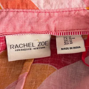 Rachel Zoe‎ Linen Dress M thumbnail 6