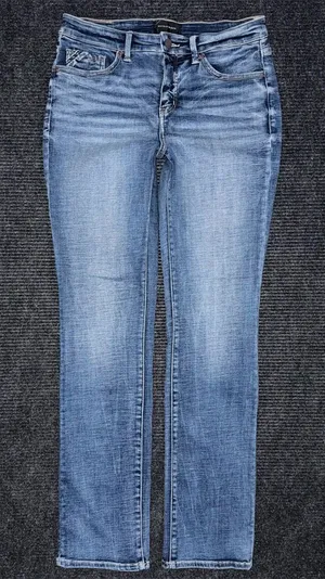 Buckle Black NWOT Fit 85 Straight Stretch Cuffed Jean Kiessel Wash 28x32 BBW1194 thumbnail 1