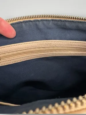 Cole Haan Beige Leather Crossbody Handbag thumbnail 5