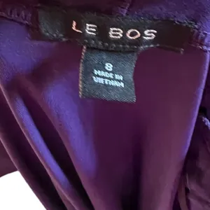 Le Bos Coverup Wrap nwt‎ Purple Size 8 thumbnail 3
