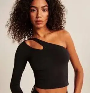 Abercrombie One Shoulder Top With Cutout thumbnail 2