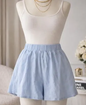 Altar’d State Light Blue Flowy Shorts – Size Small thumbnail 1