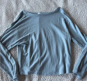Garage Light Blue Long Sleeve Top thumbnail 1