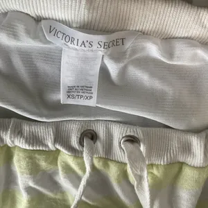 Victoria's Secret Women Maxi Skirt Yellow White Striped Drawstring Size XS thumbnail 4