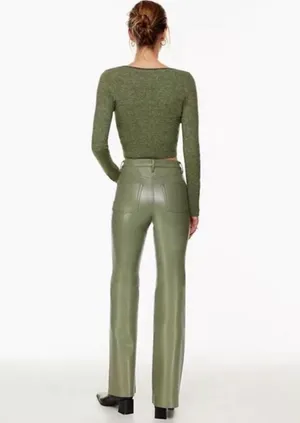 Aritzia Wilfred Leather Pants thumbnail 2