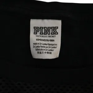 PINK Victoria's Secret Women's S Black Short Sleeve T-Shirt thumbnail 8