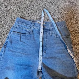 Madewell The Perfect Vintage Jean Light Wash Frayed Hem Cropped Bootcut‎ Size 24 thumbnail 6
