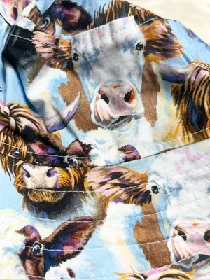 Highland Cow Print Bucket Hat thumbnail 5