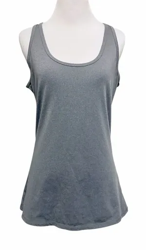 5/$30 🎈Fabletics medium embra open back grey tank top thumbnail 1